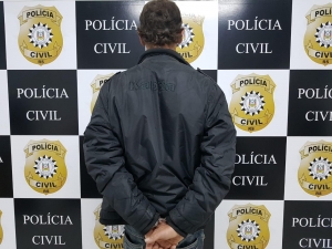 Polícia Civil efetuou o cumprimento de mandado de prisão