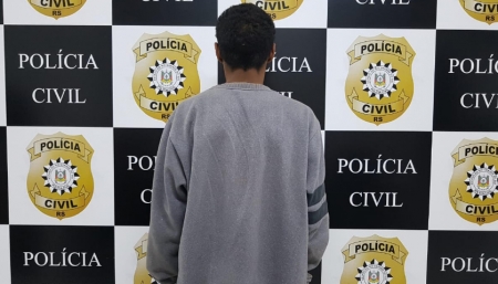 Polícia Civil de SLS realizou prisão preventiva de indiciado por roubo à pedestre