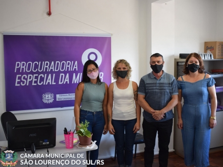 Câmara Municipal entrega a nova sala da Procuradoria da Mulher