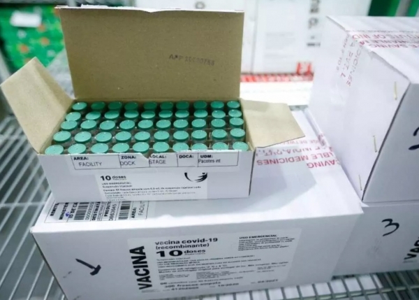 RS recebe mais 135 mil doses de vacina contra a Covid-19 nesta quarta-feira
