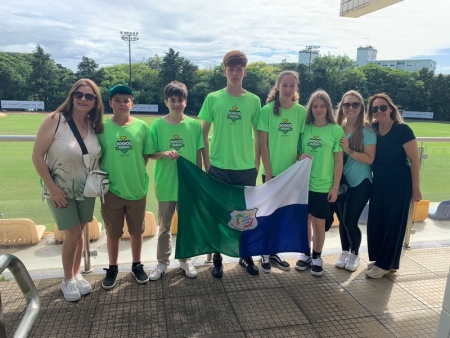 Estudantes de escolas de São Lourenço do Sul participam das finais dos Jogos Rurais em Porto Alegre
