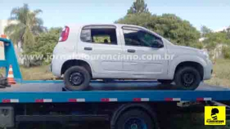 Recuperação de veículo roubado com placas frias