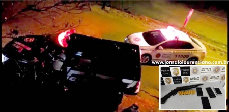 Polícia Civil e Brigada Militar realizaram prisão na Lombra nesta sexta-feira