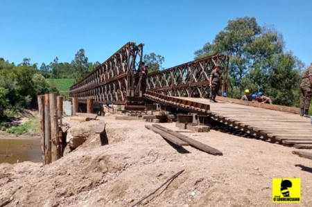 Prefeito Rudinei esteve reunido em Porto Alegre para resolver a questão da ponte da Divisa