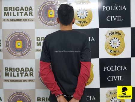Polícia Civil e Brigada Militar cumpriram mandado de busca e apreenderam droga