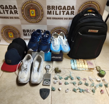 Força Tática do 30BPM prende homem por tráfico de drogas