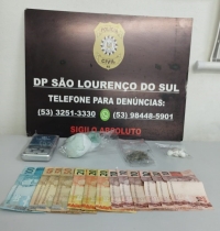 Polícia Civil prendeu jovem de 18 anos porá tráfico de drogas na Barrinha