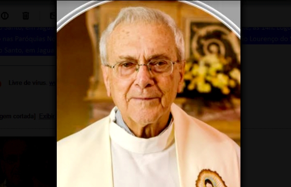 Faleceu neste domingo Padre Florêncio