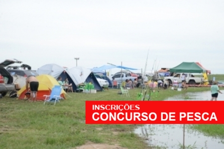 O tradicional Concurso Municipal de Pesca está com inscrições abertas 