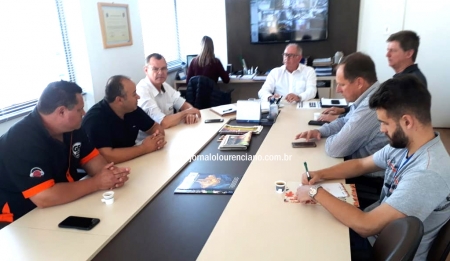 Diretoria da ACI/CDL reuniu-se com Prefeito Rudinei para tratar de assuntos do Festival de Inverno