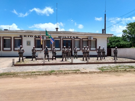 Brigada Militar: Lançamento da Operação Papai Noel em São Lourenço do Sul, Cristal e Turuçu