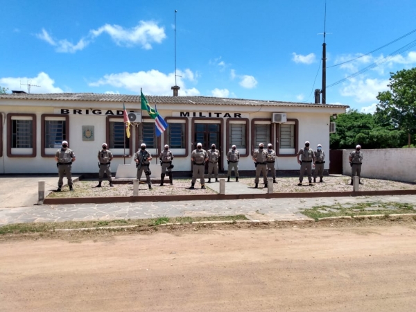 Brigada Militar: Lançamento da Operação Papai Noel em São Lourenço do Sul, Cristal e Turuçu