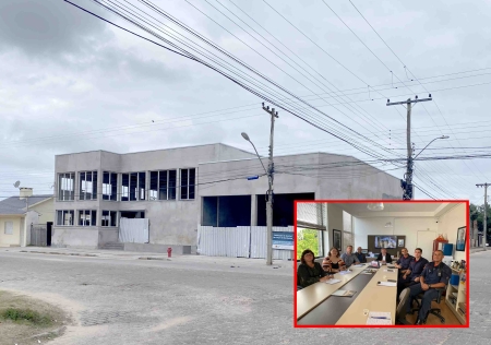 Próximas etapas do novo quartel do Corpo de Bombeiros foram pauta de reunião