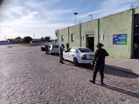 Brigada Militar realiza ação integrada contra crimes violentos letais em Cristal