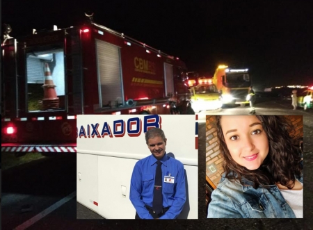 Confirmada a segunda morte no acidente na BR-116, em Cristal