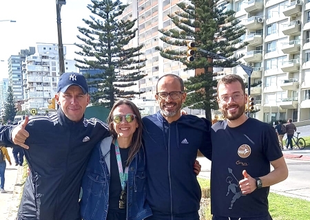 Representantes de São Lourenço são destaque na Maratona Internacional de Punta del Este