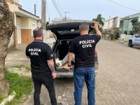 Polícia Civil prendeu indivíduo  de 45 anos por tráfico de drogas no bairro Lomba