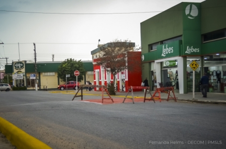 Av. Nonô Centeno recebe nova sinalização horizontal