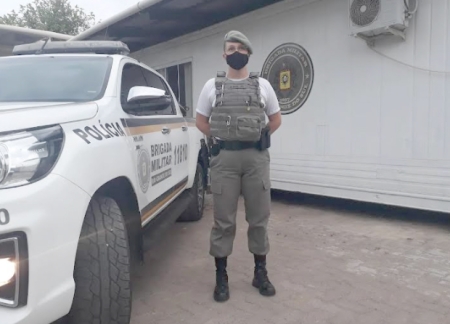Brigada Militar de São Lourenço do Sul recebe reforço de uma soldado 