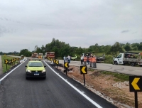 Trecho da duplicação de BR 116 foi liberado entre São Lourenço e Turuçu