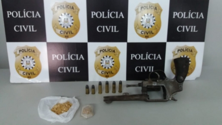Polícia Civil cumpriu mandado de busca e apreensão na Lomba