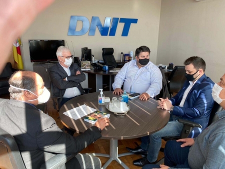 Zé Nunes recebe confirmação do DNIT sobre orçamento e continuidade das obras de duplicação da BR 116
