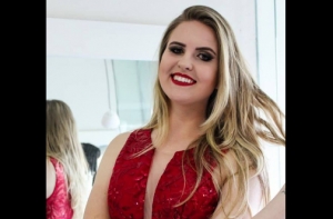 Milena Venzke Kaadt, candidata à Corte da Fenadoce, residiu sua infância em São Lourenço