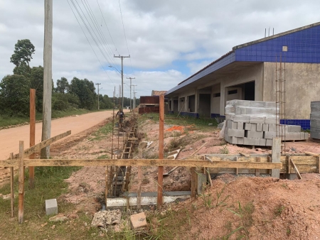 Avançam as obras de construção da Escola Proinfância Camponesa 