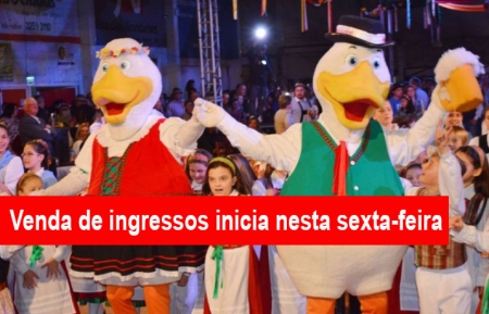 33ª Südoktoberfest: Inicia na sexta-feira (10) a venda de passaportes