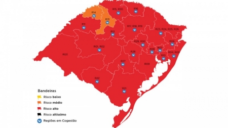São Lourenço e região permanecem em bandeira vermelha no distanciamento controlado do Estado