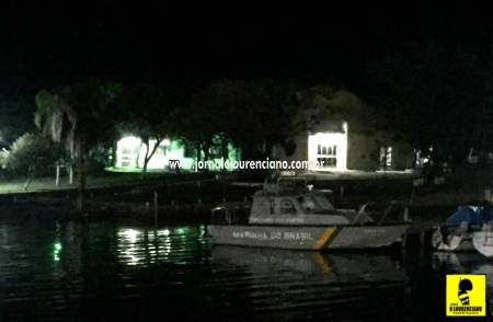 Marinha realiza buscas por homem desaparecido na Lagoa